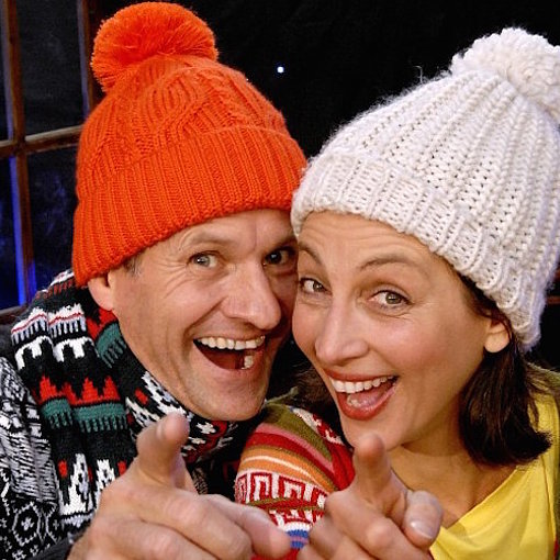 Theater Radelrutsch, Bühnenprogramm für Kinder hier mit Weihnachten in Bullerbü