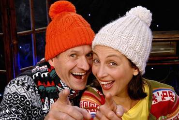 Theater Radelrutsch, Bühnenprogramm für Kinder hier mit Weihnachten in Bullerbü