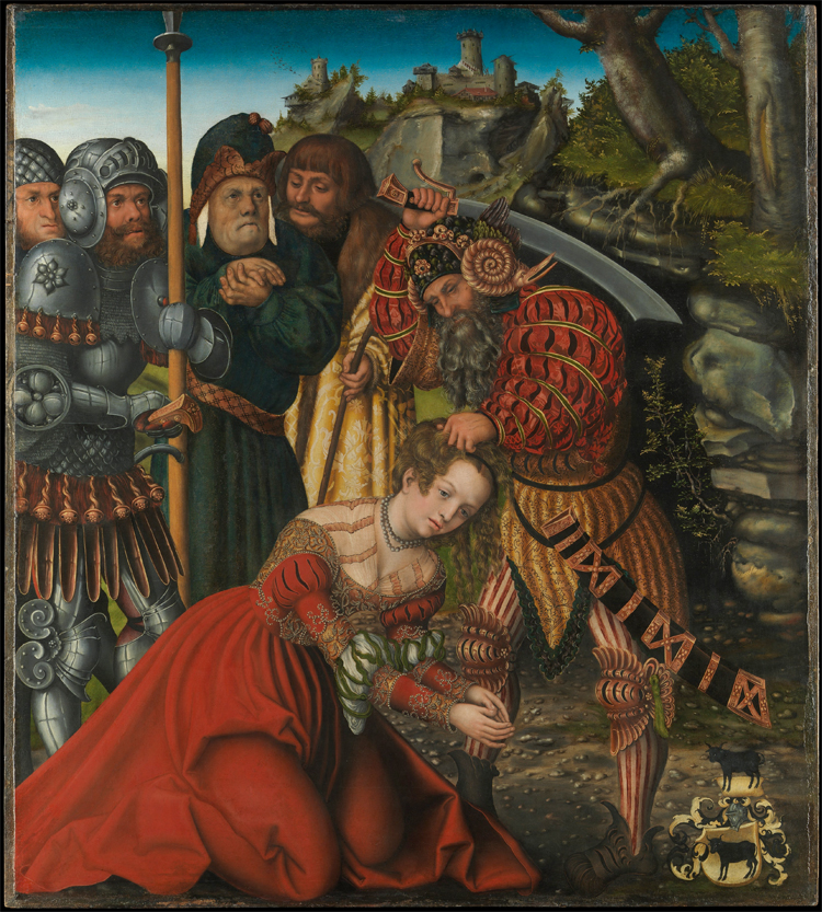 Lucas Cranach d.Ä. - Das Martyrium der heiligen Barbara 
